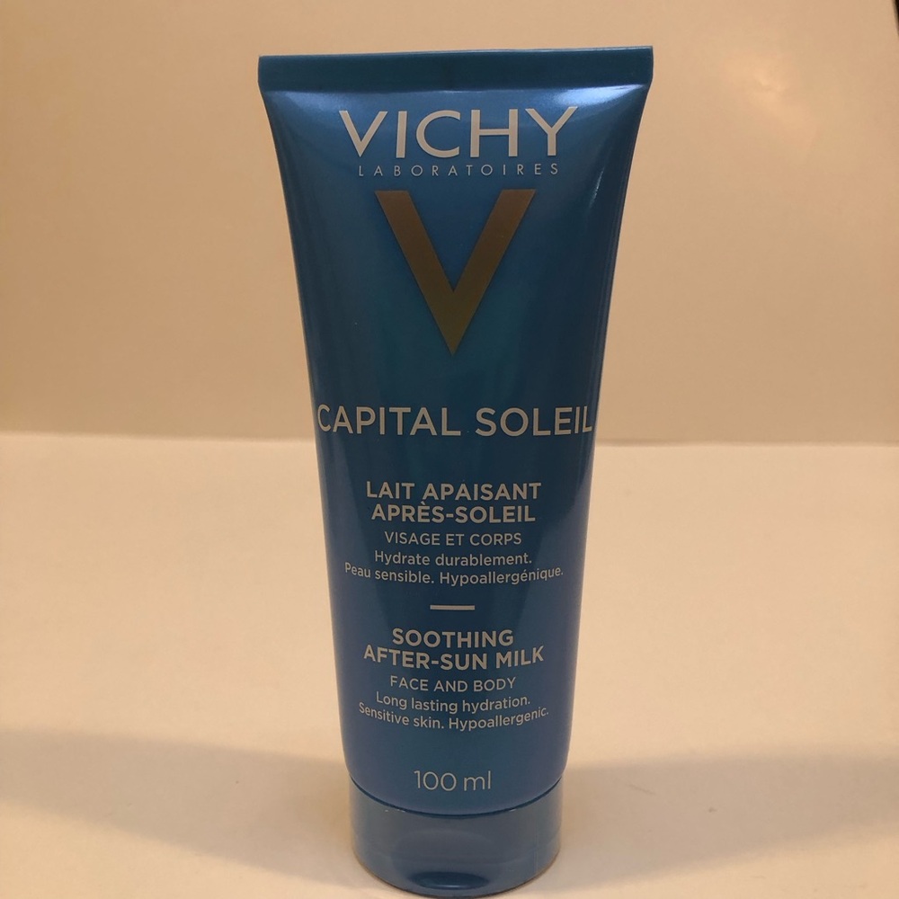3/$20 Vichy Capital Soleil Soothing After Sun Milk for Face & Body NWOT